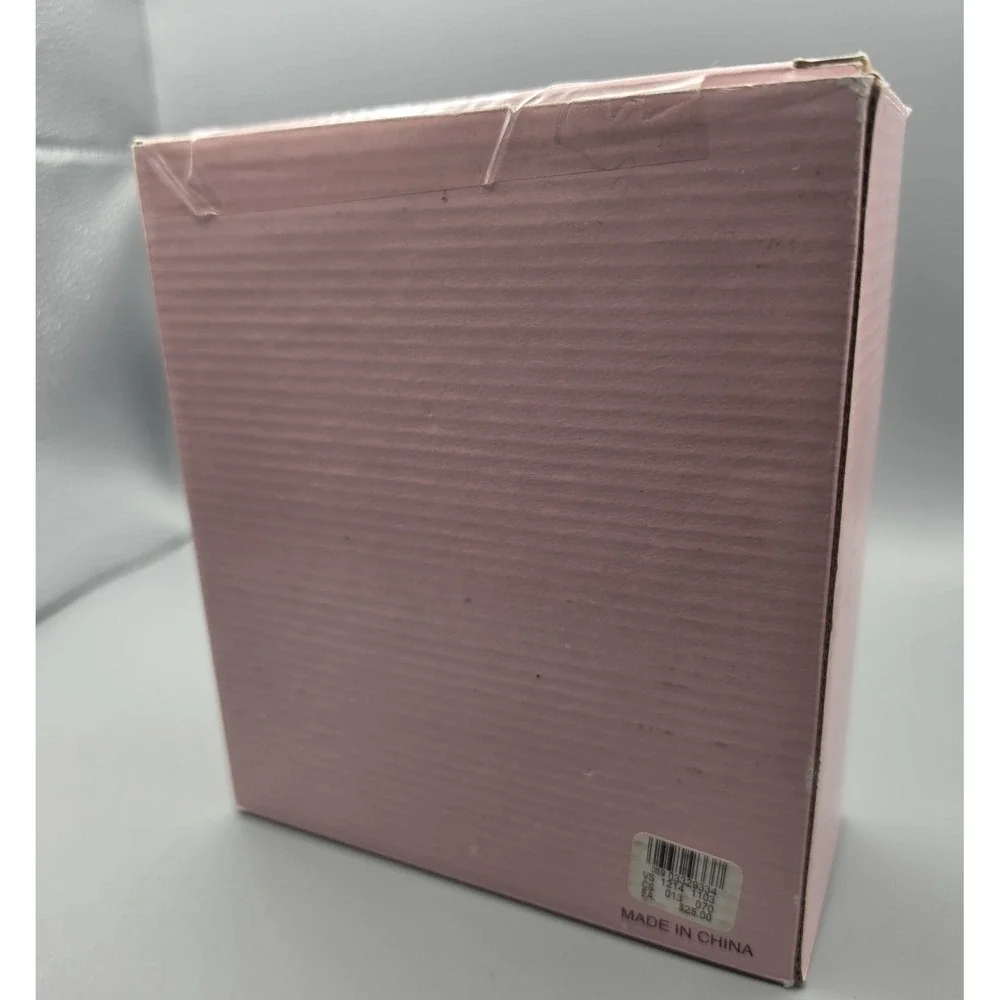 Vintage Victoria's Secret Silver Plated Photo Album Frame 4x6 Pink Velvet Box